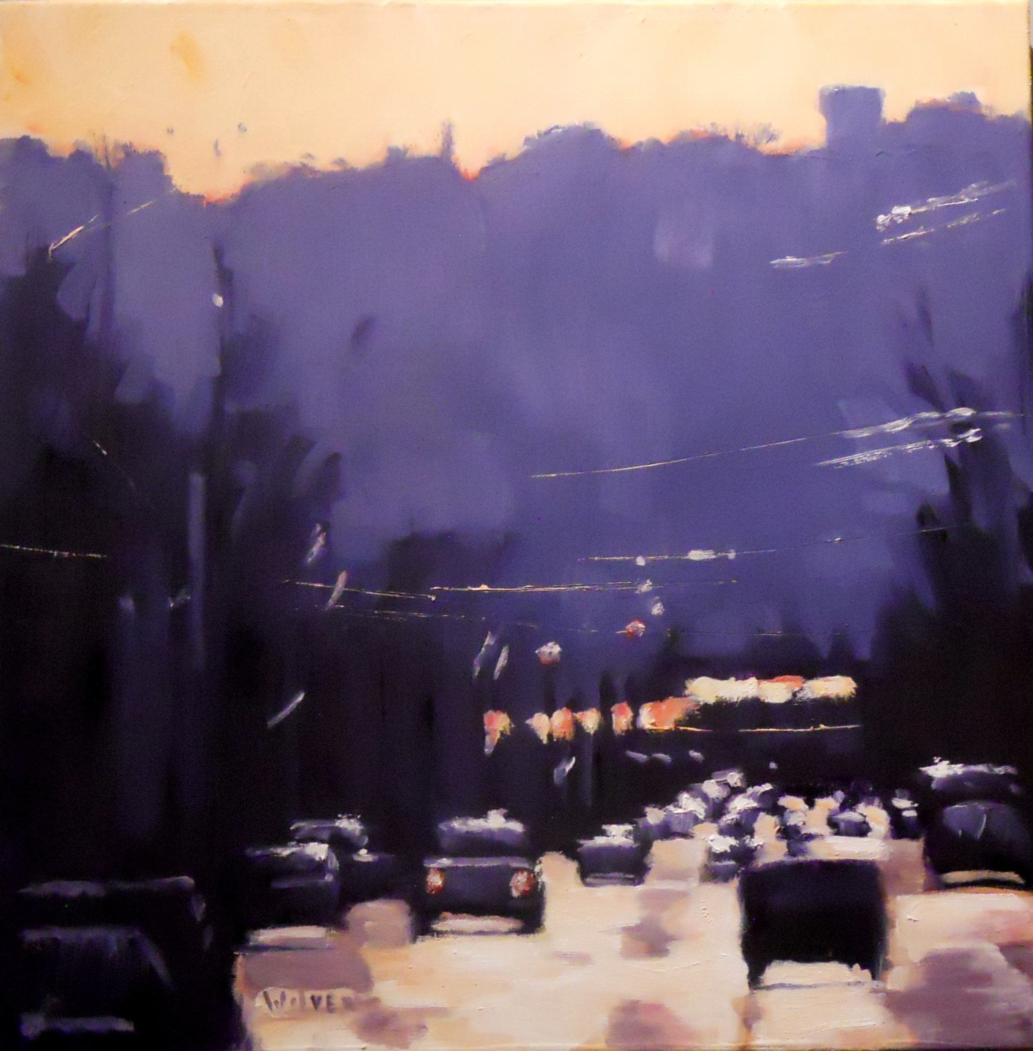 10th Street Newport, KY Painting Paul Wolven 