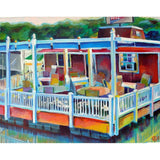 4 Seasons Yacht Club 64 Painting Carol Abbott 