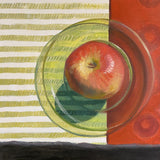 Apples Cheese and Almonds Painting Terri Schmitt 