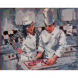 Chef Teaching Painting Donna Talerico 