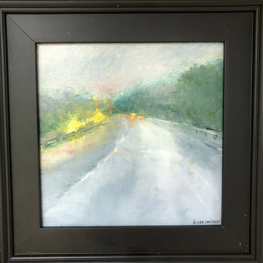 Rain in West Virginia Painting Alleen Blesi Manning 