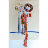 Self Portrait with Donuts Collage Rhee Lightner 